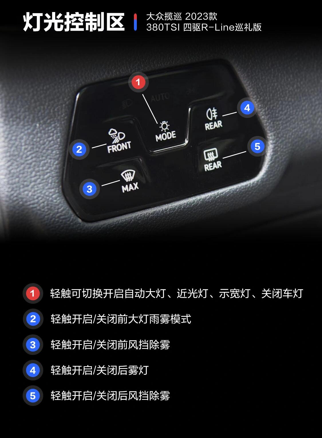 揽巡车内功能详解