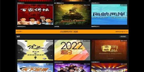 飞飞CMS黑色自适应BX8X主题模板源码